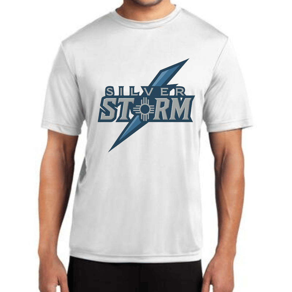 Image of Silver Storm Dri-Fit White Tee