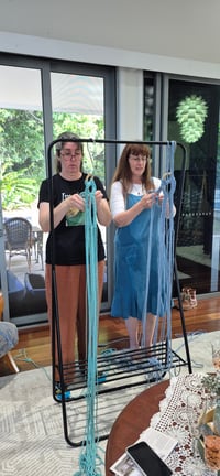 Image 4 of Private Group | Macrame Plant Hanger Workshop 