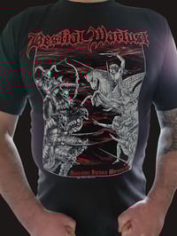 Image 1 of BESTIAL WARLUST - Australian Barbaric Warmetal Attack T - Shirt