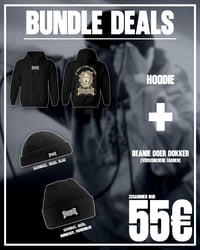 Merch Bundle Deal 3: Hoodie + Beanie/Dokker