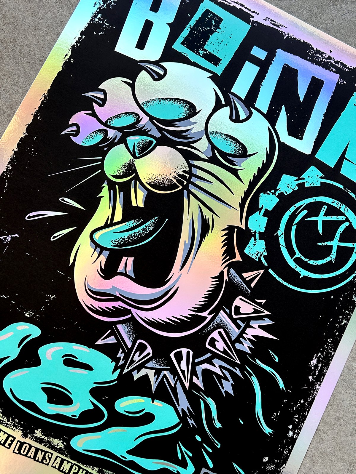F4D Studios — Blink-182 Virginia Beach Posters