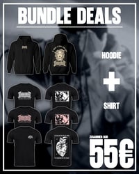 Merch Bundle Deal 2: Hoodie + Shirt