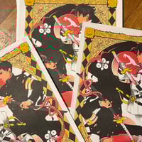 Image 3 of Great Ace Attorney Riso Print