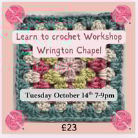 Image 1 of  Learn to crochet at Wrington Chapel Tuesday 14th 7-9pm