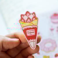 Image 2 of Strawberry Delights A6 Sticker Sheet