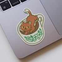 Image 3 of Kopi Cats and Kit-tehs Vinyl Stickers