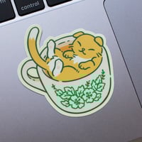 Image 4 of Kopi Cats and Kit-tehs Vinyl Stickers