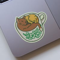 Image 5 of Kopi Cats and Kit-tehs Vinyl Stickers