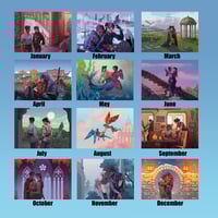 NEW Calendar 2026 Prints  [PRE-ORDER]