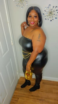 Image 2 of Midnight Luxe Jumpsuit (Black)