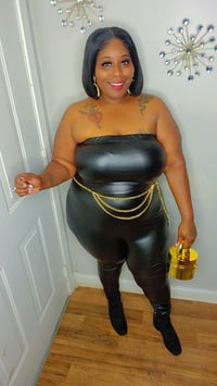 Image 3 of Midnight Luxe Jumpsuit (Black)