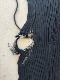 Image 3 of Unique piece merino mohair top backless 