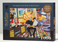 Image 1 of MICK TURNER  "Penguin in the room"   1000-piece Jigsaw puzzle