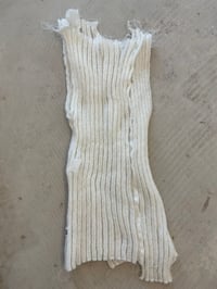 Image 2 of Unique piece mohair distressed top 