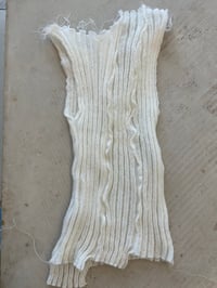 Image 1 of Unique piece mohair distressed top 