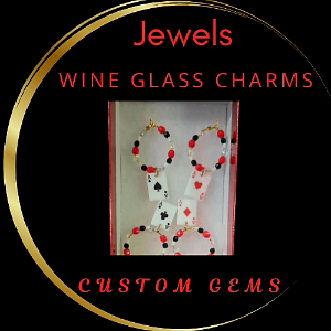 Image of Wine Glass charms