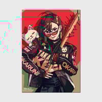 Image 1 of Momo Ayase Illustration Print