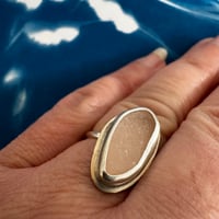 Image 14 of Make Your Own Silver Sea Glass or Sea Pottery Ring