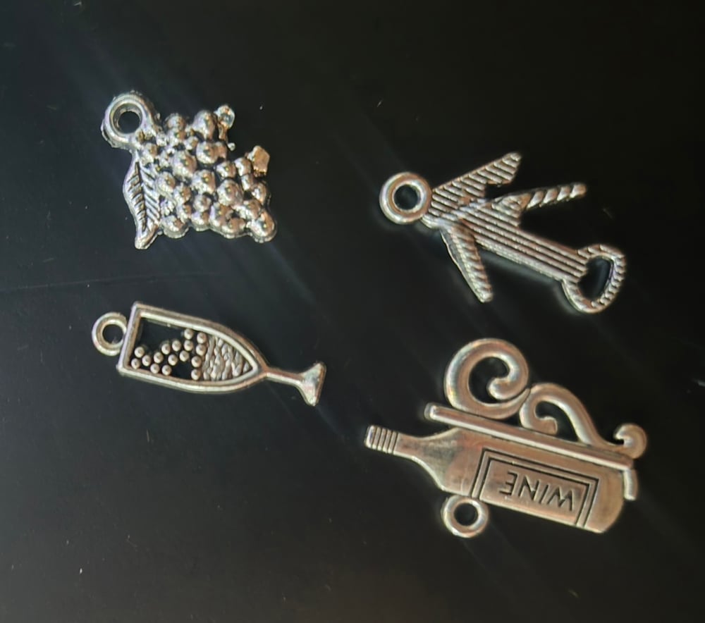 Image of Wine Glass charms