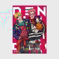 Image 1 of Denji x Itadori Illustration Print