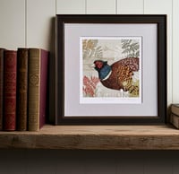 Image 1 of  PHEASANT ART PRINT