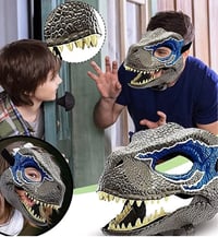 Image 1 of Jurassic Blue Mask
