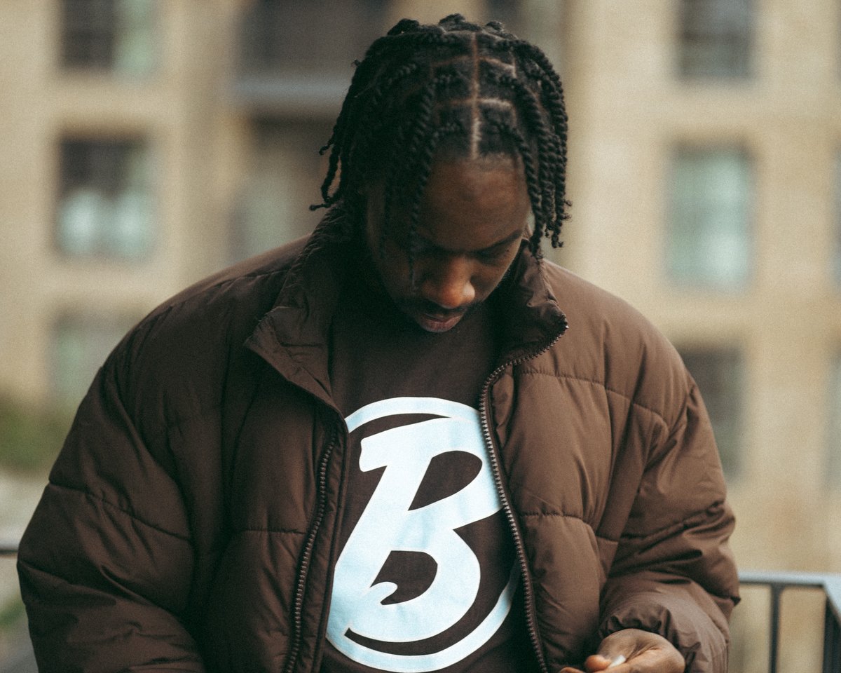 Image of BijonOnly Brown 'Logo' Tee
