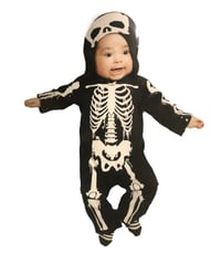 Image 1 of Baby Skeleton Costume