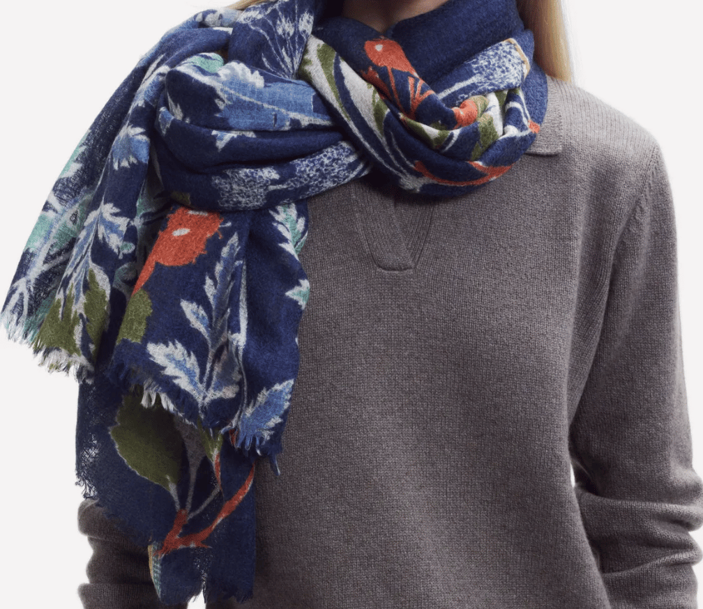 Image of Epice F/W'25 Large Floral Scarves