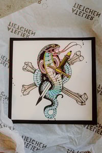 Image 1 of SNAKE & DAGGER – KUNSTDRUCK