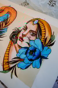 Image 1 of FLAMINGO GIRLS – KUNSTDRUCK