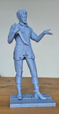 Image 4 of Astarion - Baldur's Gate Fan Art Statue and Bust
