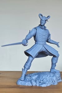 Image 2 of Wyll - Baldur's Gate Fan Art Statue and Bust 