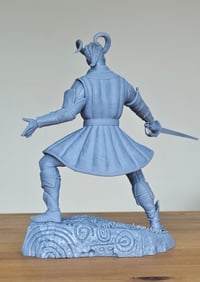 Image 4 of Wyll - Baldur's Gate Fan Art Statue and Bust 