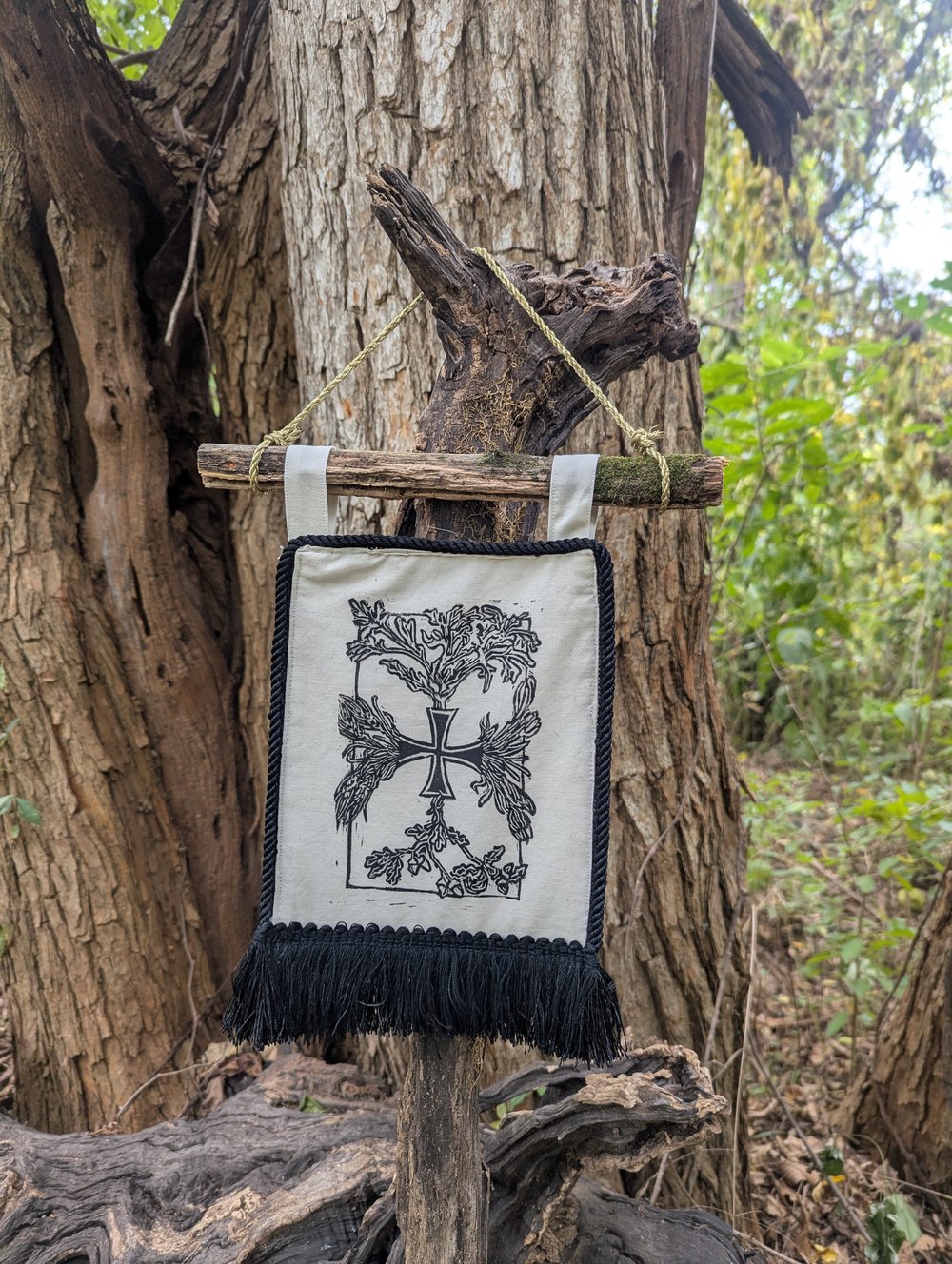 Pagan Cross Flag