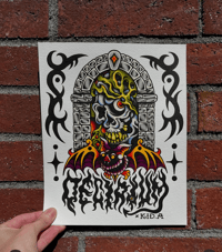 Kid A x Delirium Print