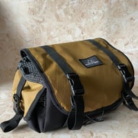 Image 1 of Wanderlust- Handle bar bag VX21 and Cordura Camel and Black