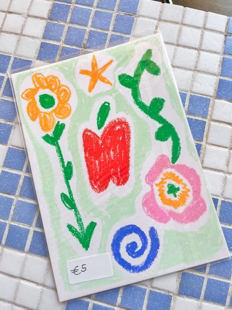 Image of Oil pastel A5