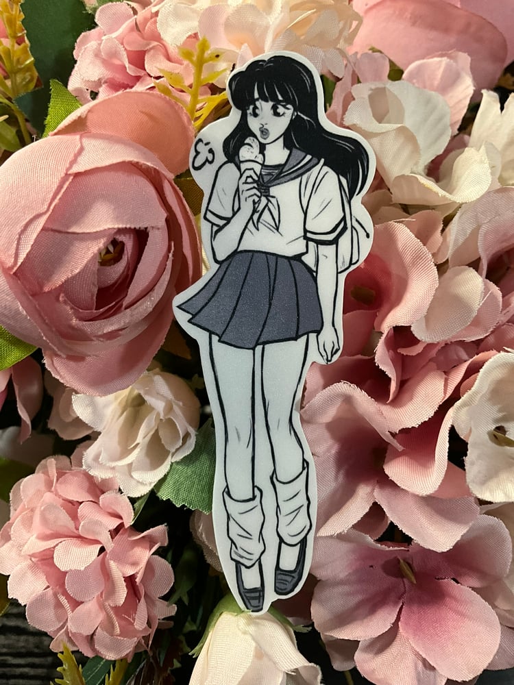 Image of Sad Kagome Sticker