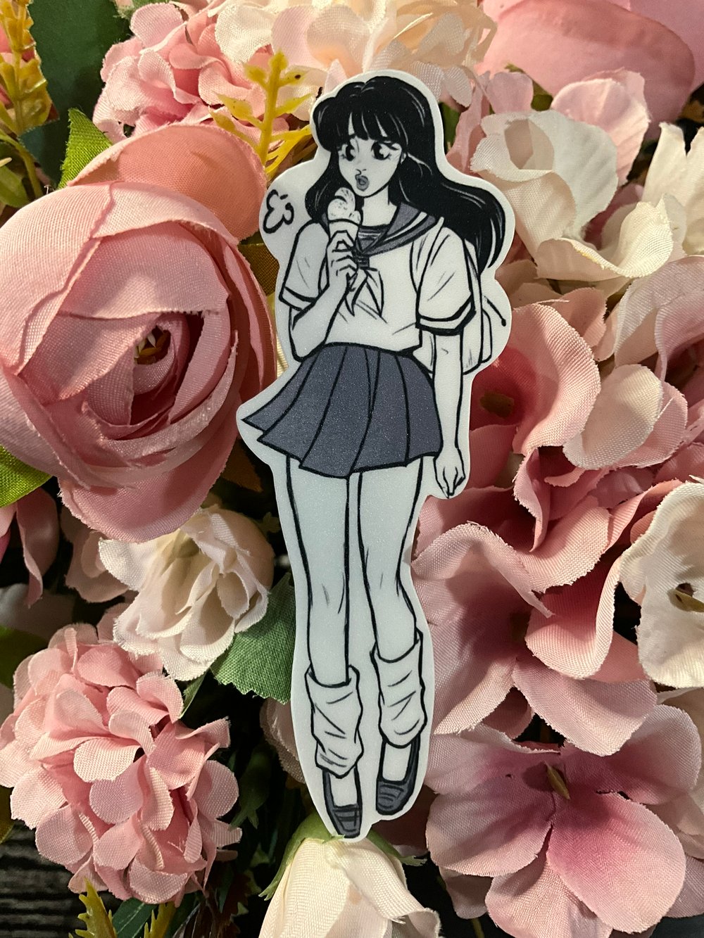 Image of Sad Kagome Sticker