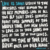 Image 2 of Life Is Short print 