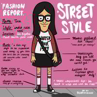 Image 1 of Tina Belcher Goes To Warped Tour