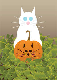 Image 9 of Jack-O-Lantern Cat Collection