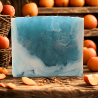 Image 2 of Apples & Apricots Handcrafted Soap – Goat’s Milk & Glycerin Blend 