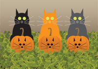 Image 1 of Halloween Cats Collection