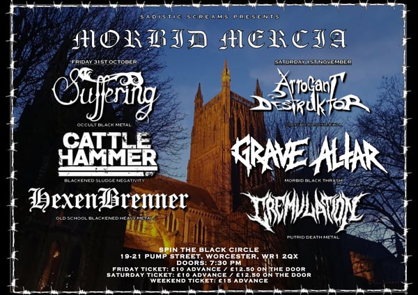 Image of MORBID MERCIA - Weekend Tickets