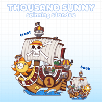 Thousand Sunny Spinning Standee