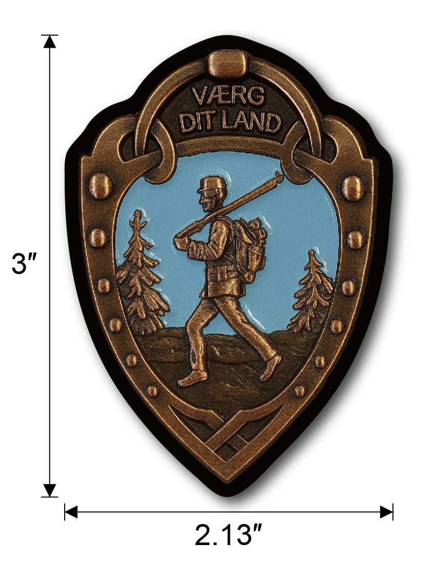 Sticker - Norwegian Foot March Badge | Nord Market