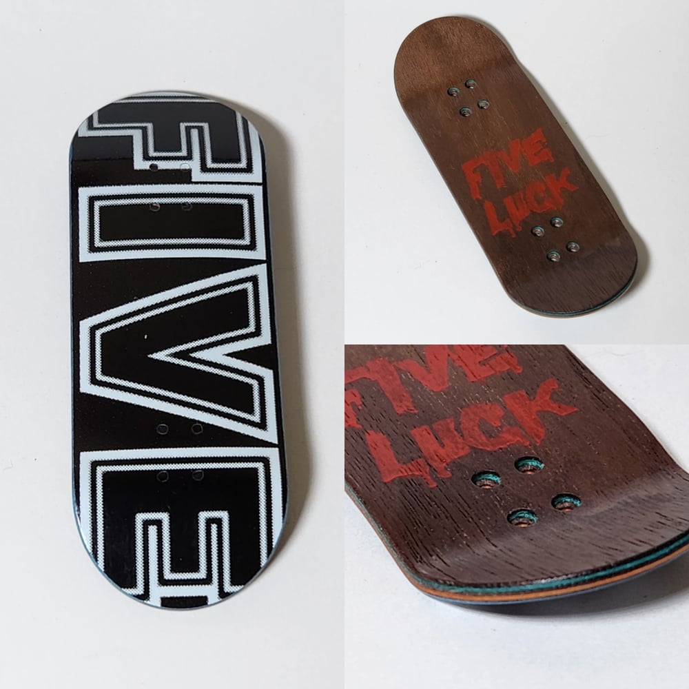 33.5mm Tech 5 Street decks - assorted graphics