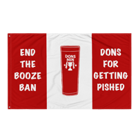 Image 2 of End the Booze Ban Flag